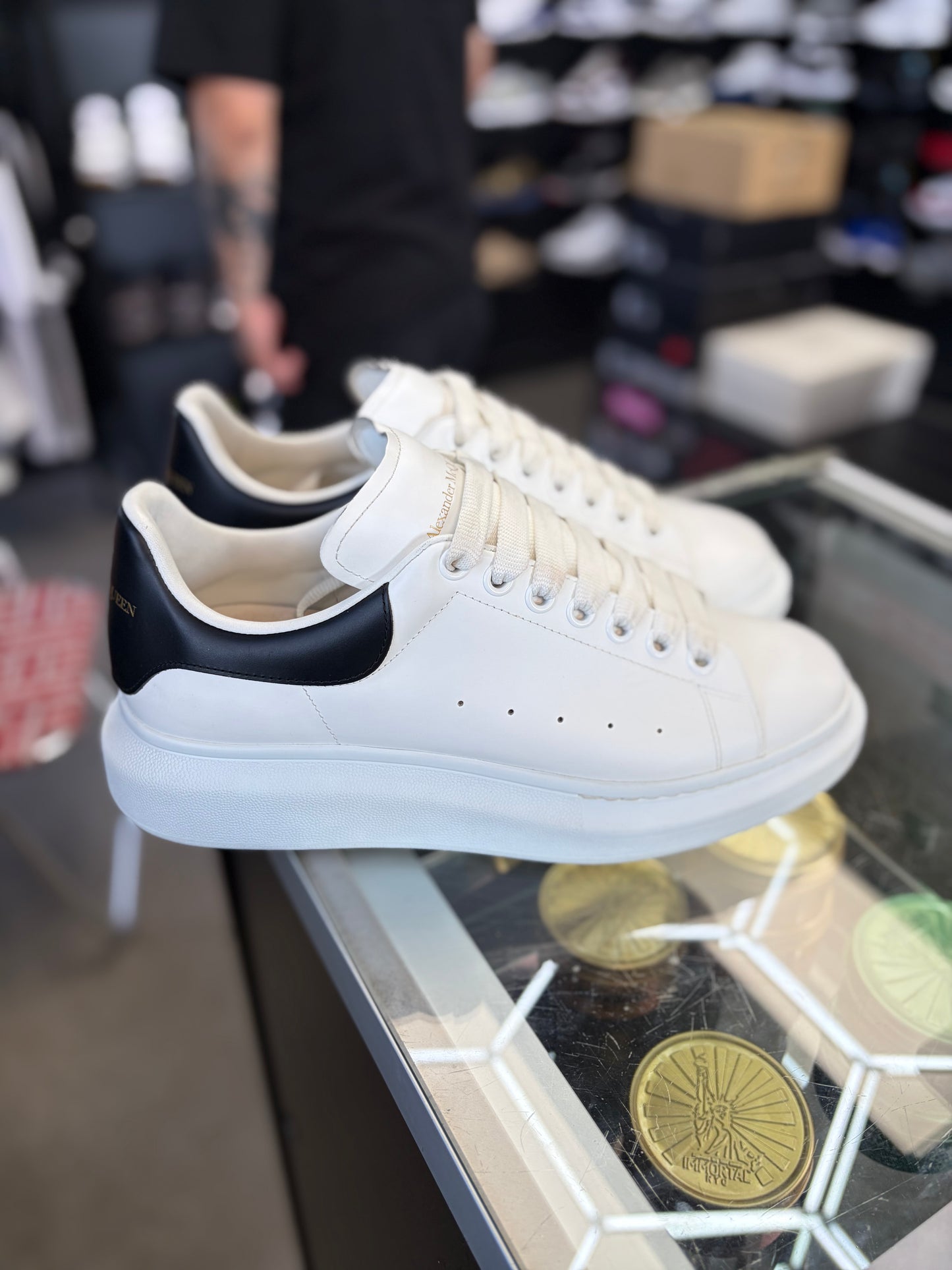 Alexander McQueen “White/Black” Size 41EU