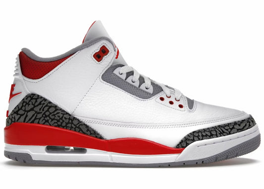 Jordan 3 “Fire Red” Size 9