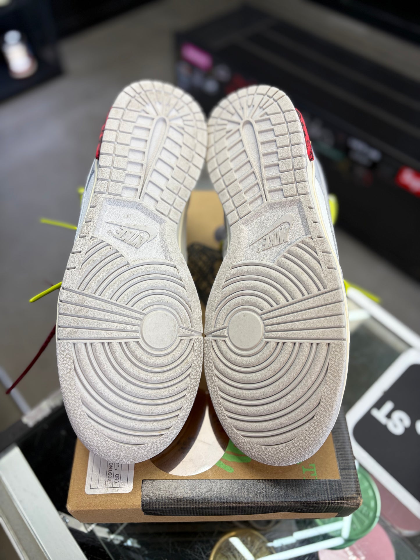 Nike Off White Dunk “Lot 08” Size 9