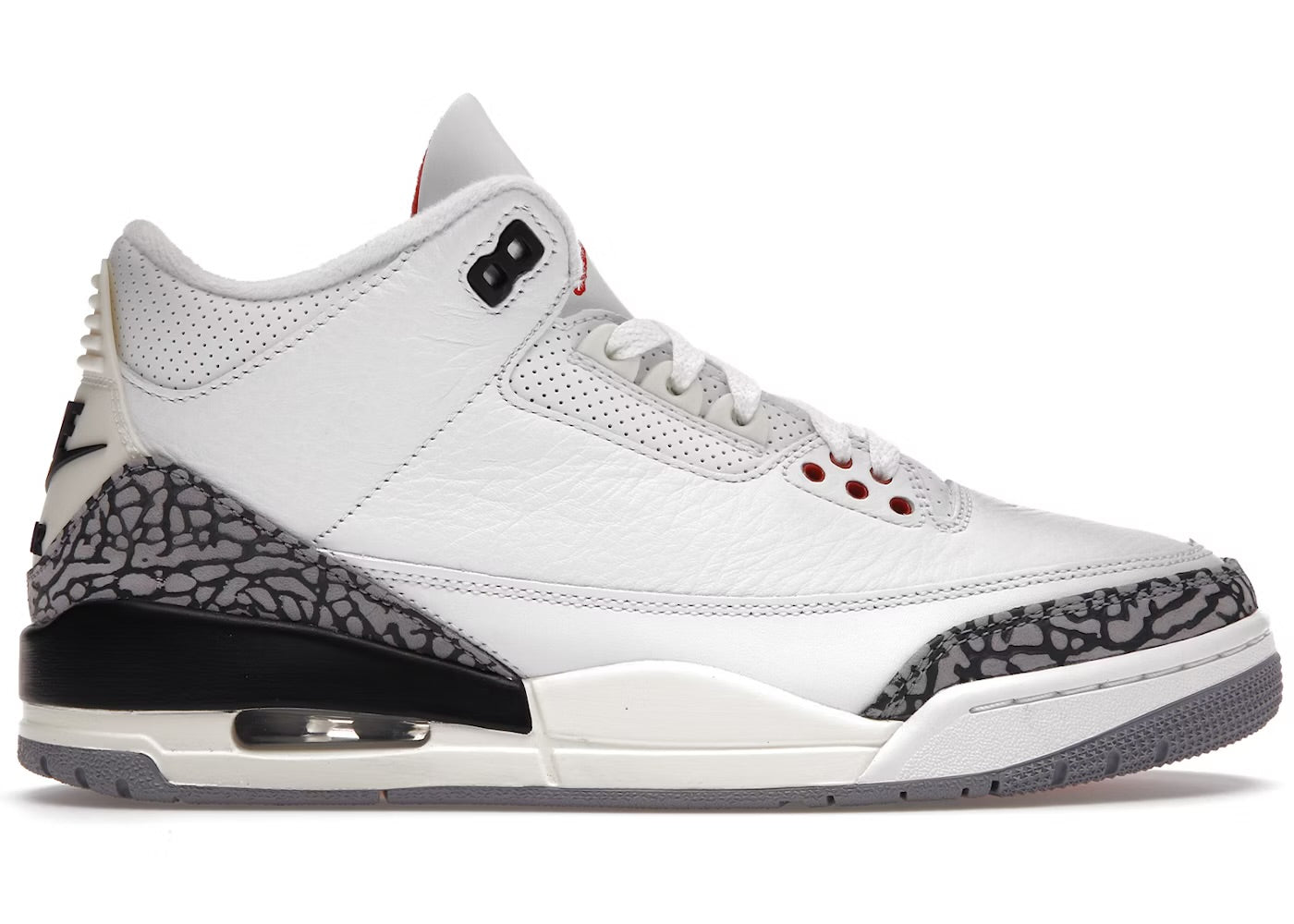 Jordan 3 “White Cement Reimagined” Size 10