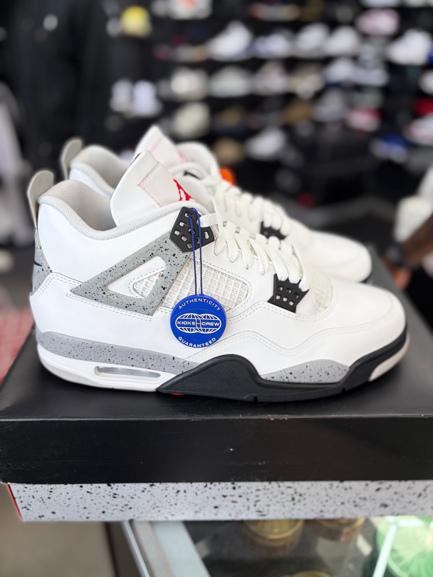 Jordan 4 “White Cement” Size 10.5