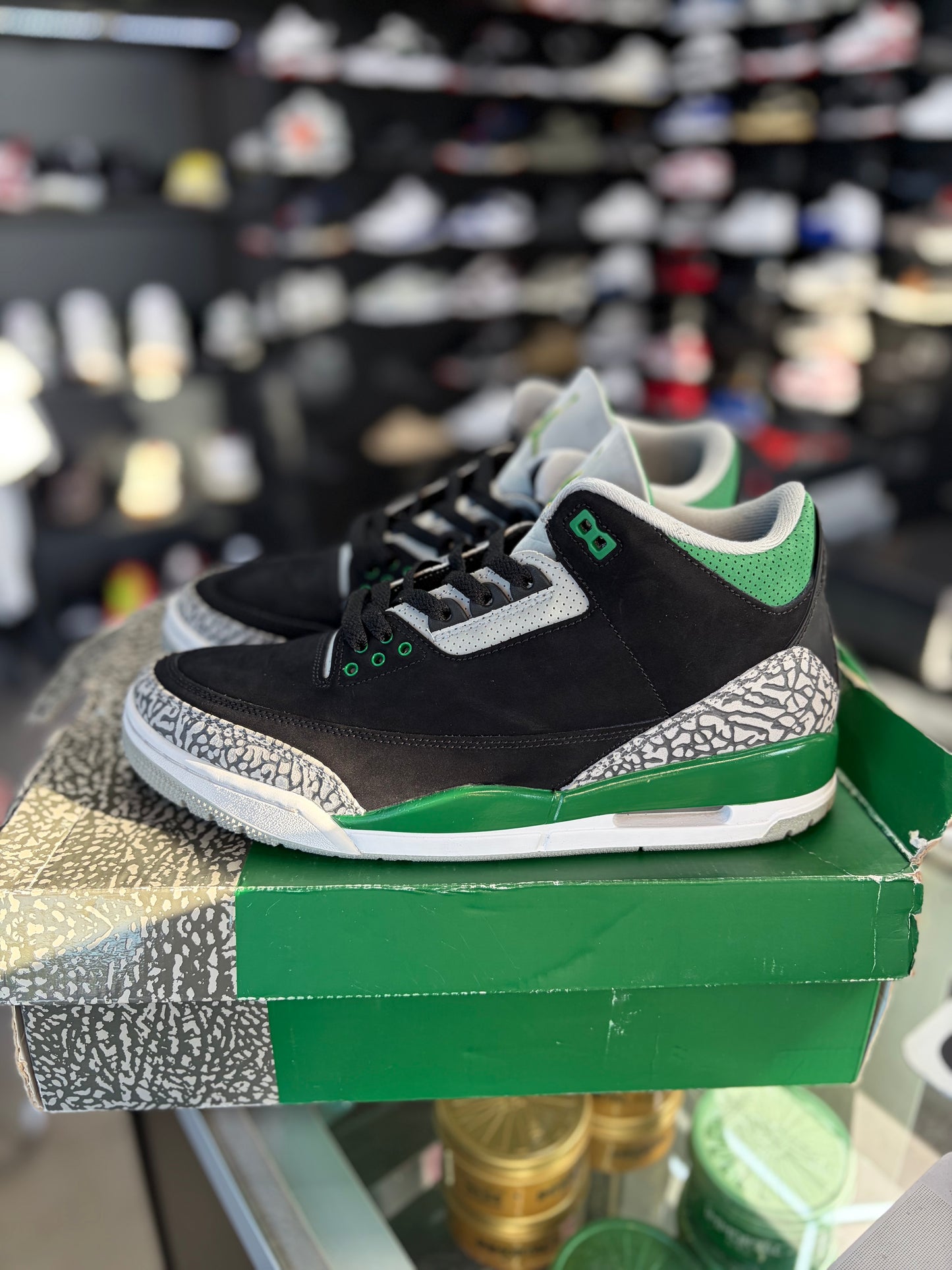 Jordan 3 “Pine Green” Size 10.5