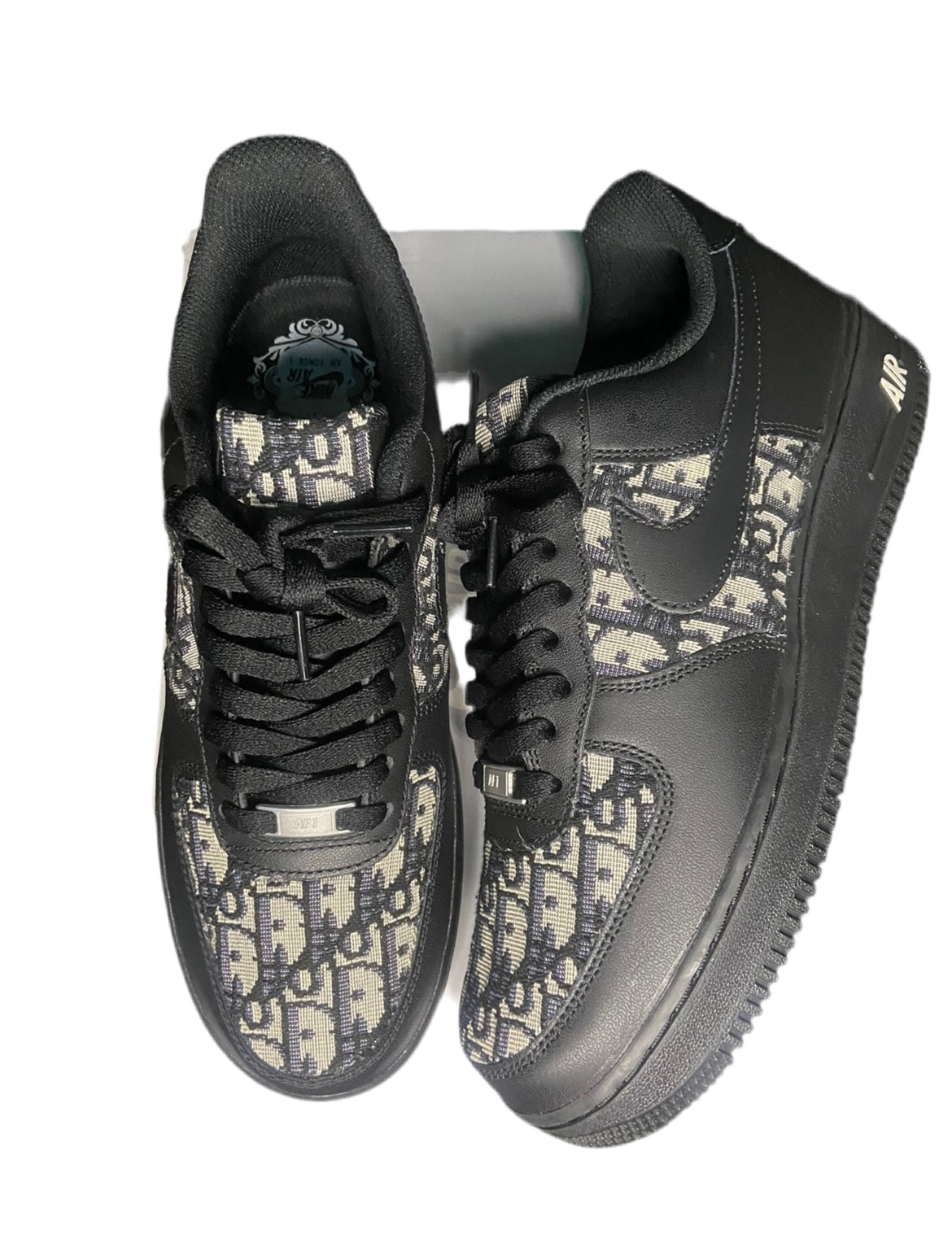 Custom Air Force 1 “Dior Black”