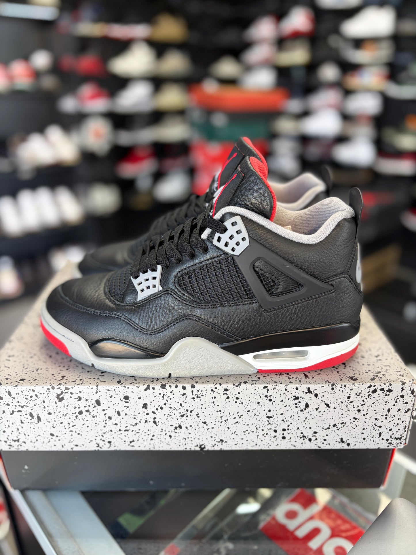 Jordan 4 “Bred Reimagined” Size 8.5