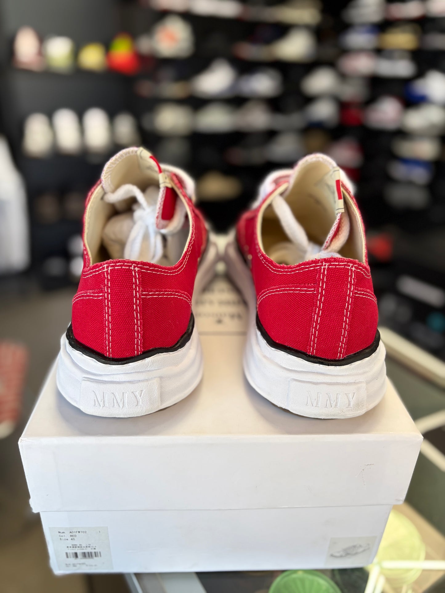 Maison Mihara Yasuhiro Peterson Red Size 45EU