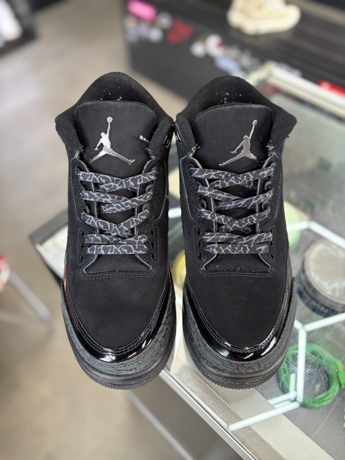 Jordan 3 “Black Cat” Size 8