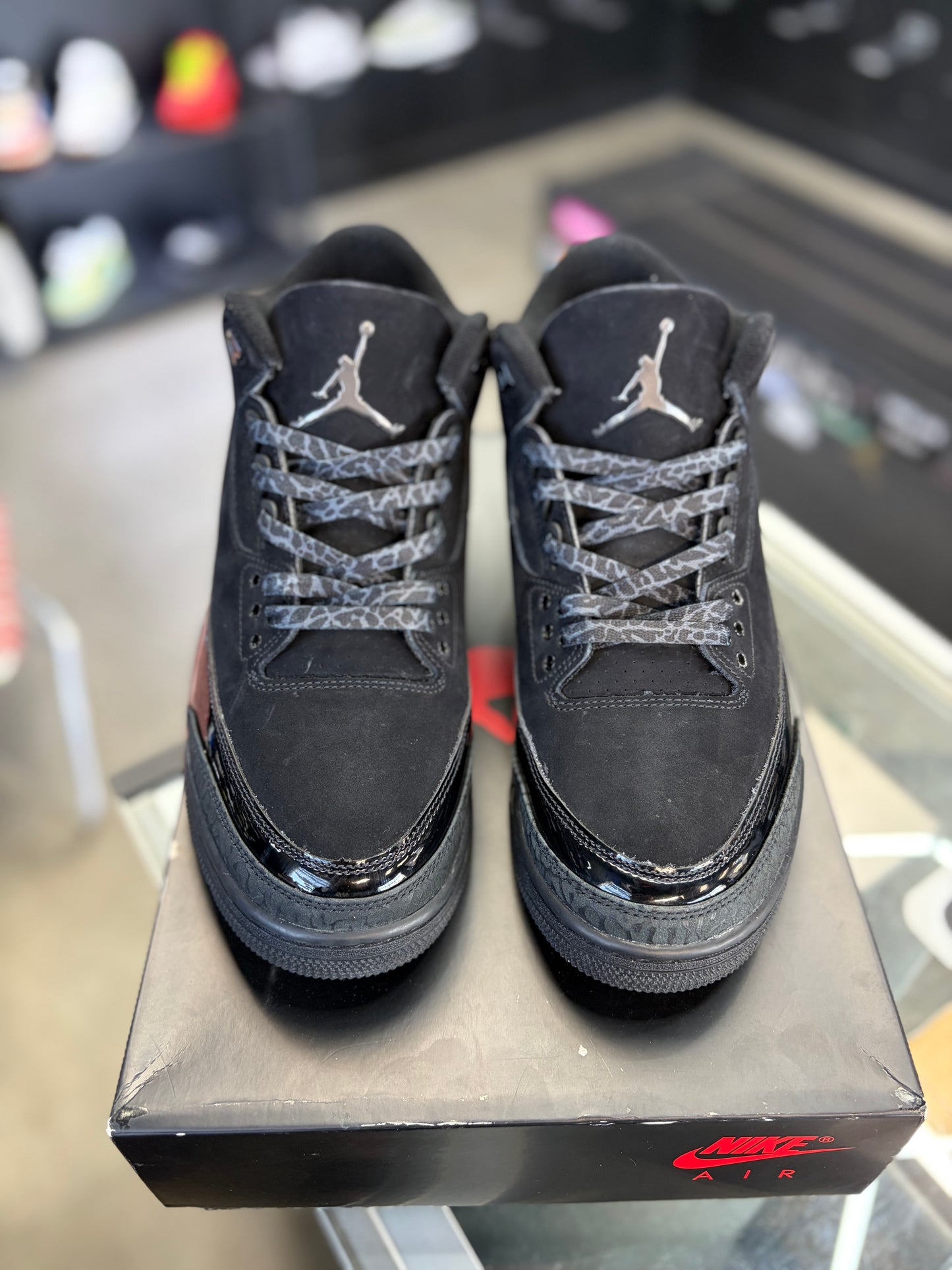 Jordan 3 “Black Cat” Size 10