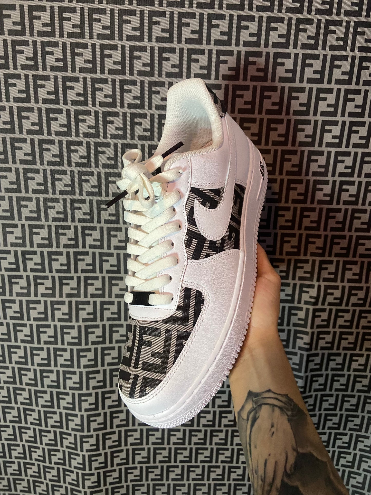 Custom Air Force 1 “Fendi F”