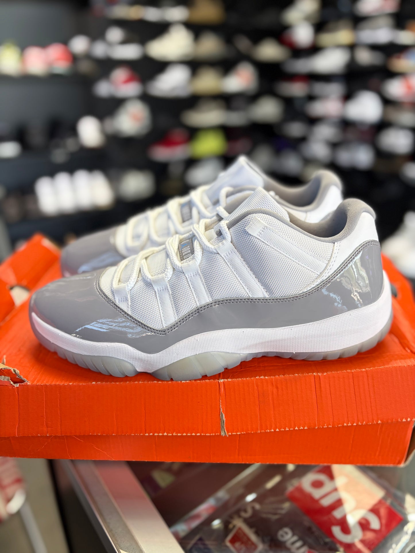 Jordan 11 Low “Cement Grey” Size 11.5