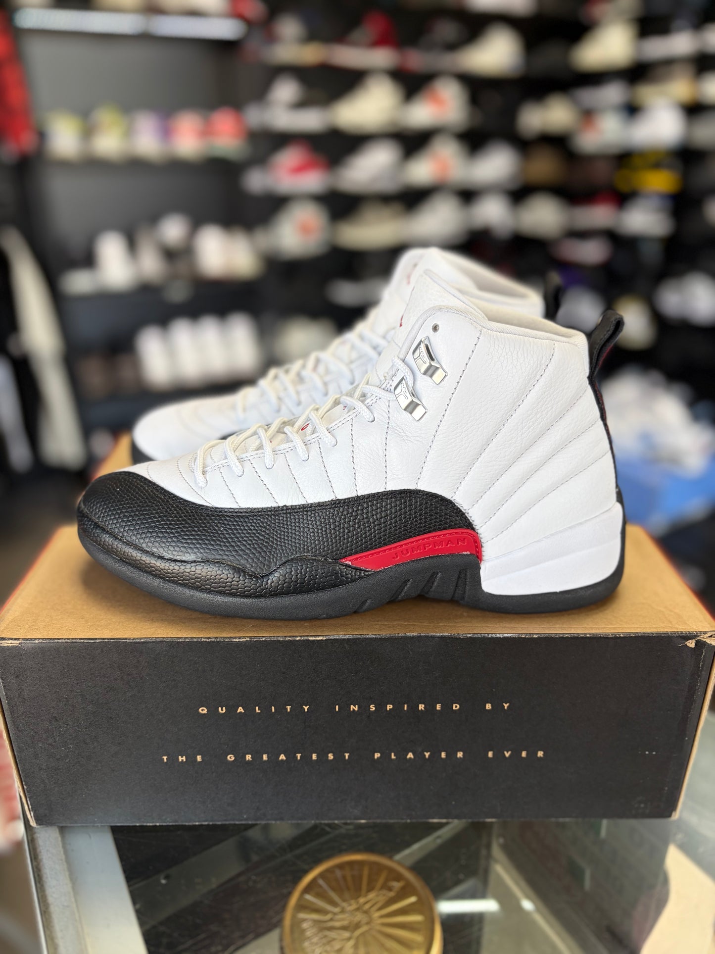Jordan 12 “Taxi Flip” Size 10