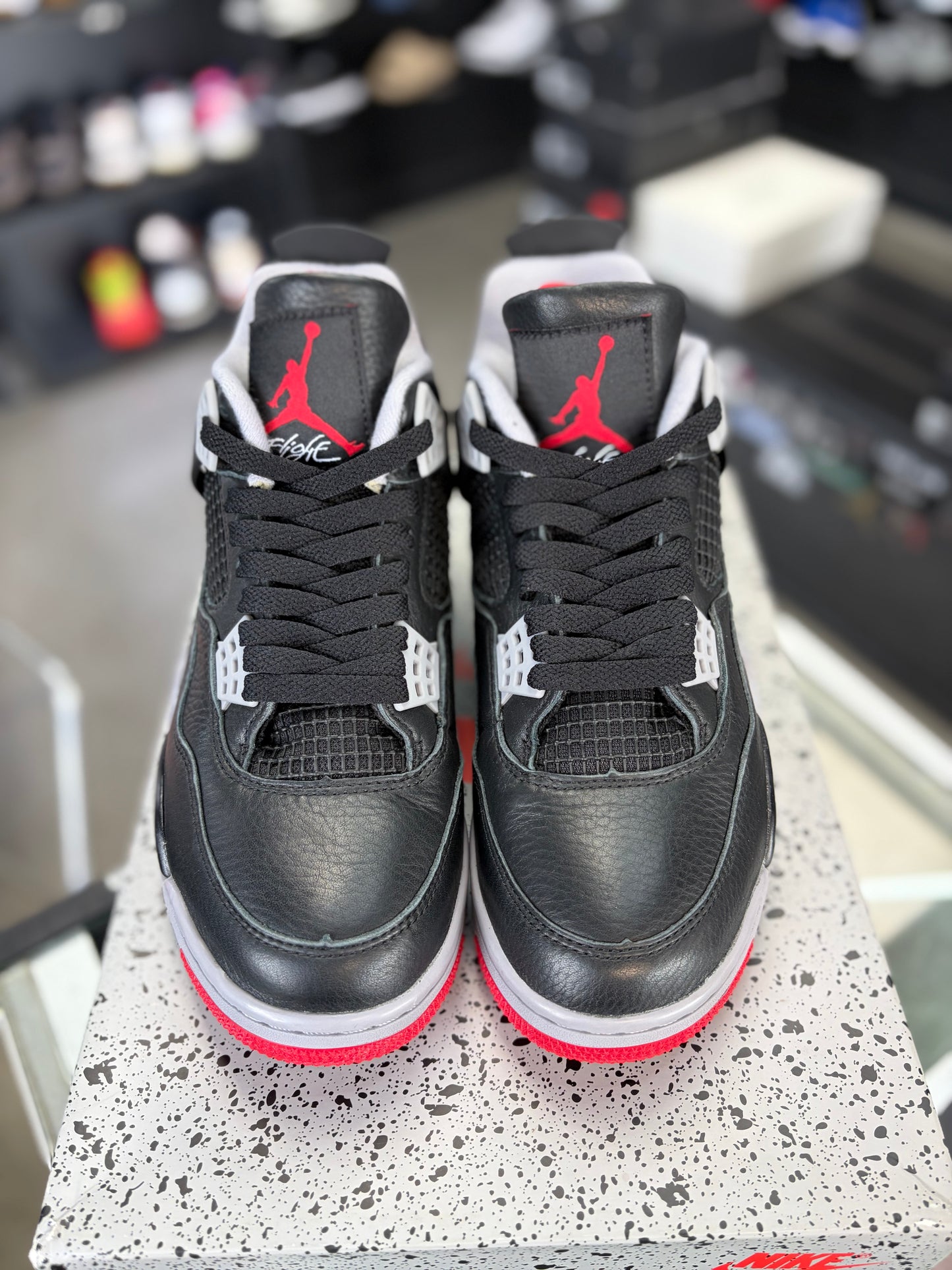 Jordan 4 “Bred Reimagined” Size 8