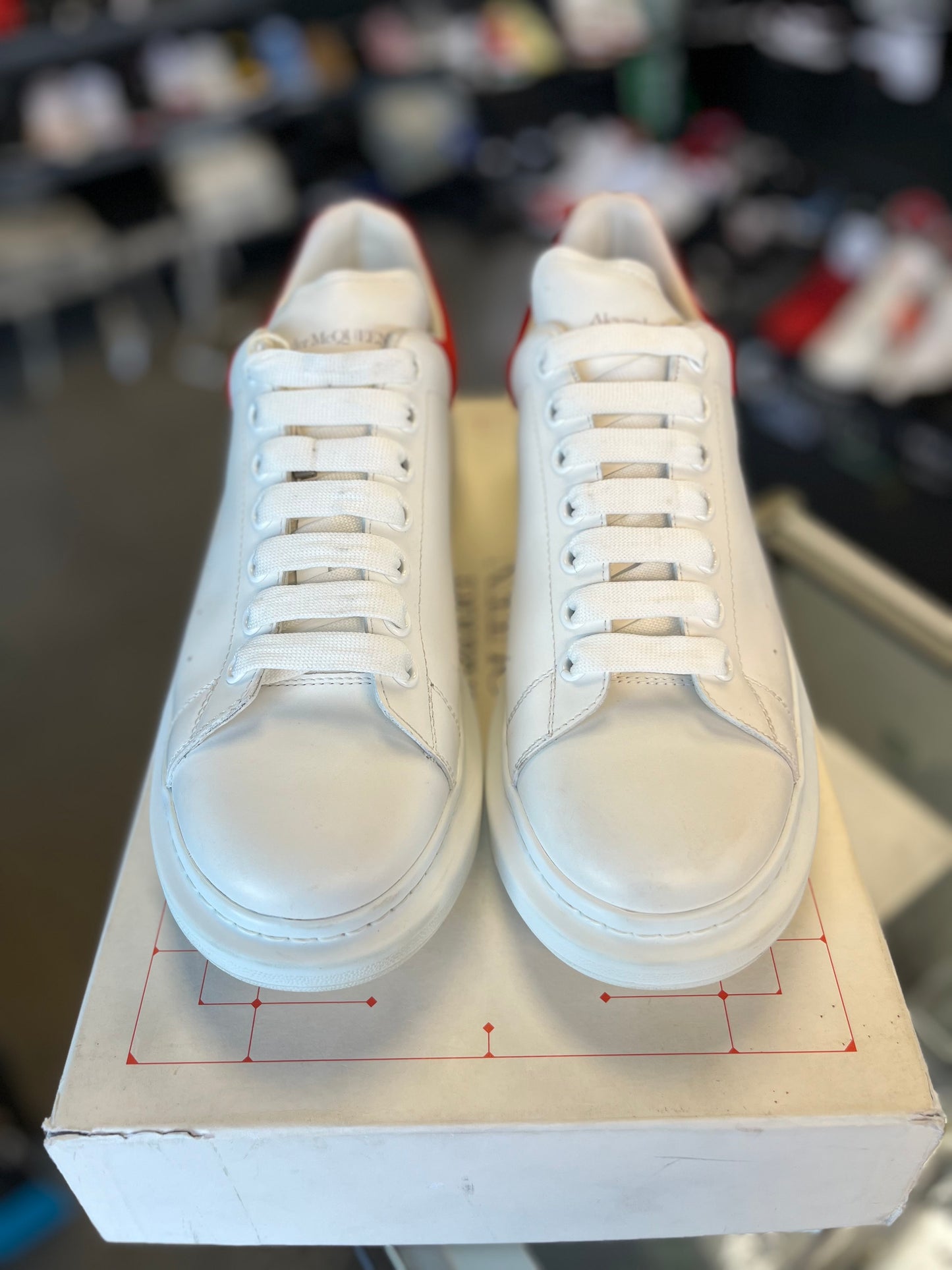 Alexander McQueen “White/Red” Size 43EU