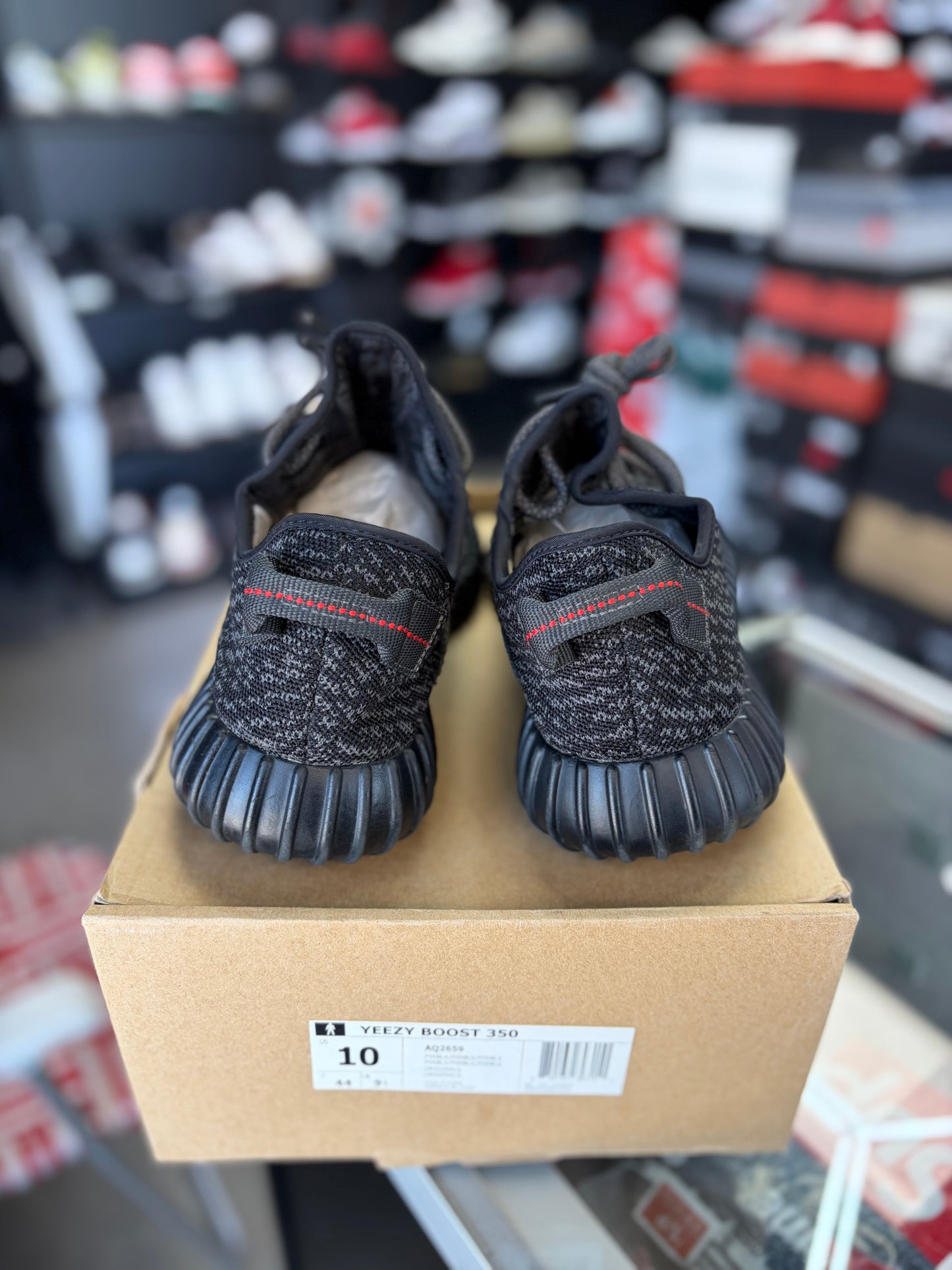 Yeezy 350 “Pirate Black” Size 10