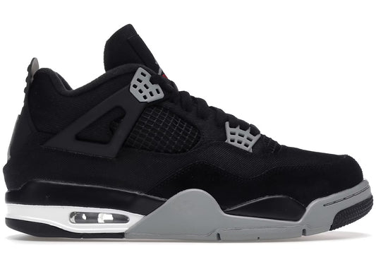 Jordan 4 “Black Canvas” Size 8.5