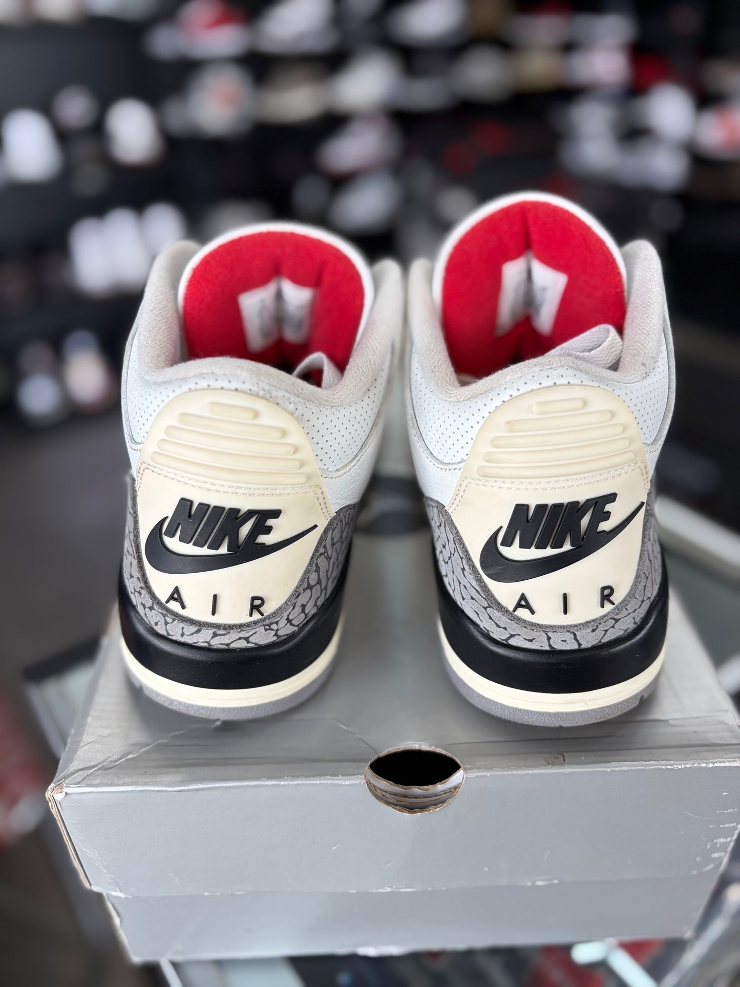 Jordan 3 “White Cement Reimagined” Size 9