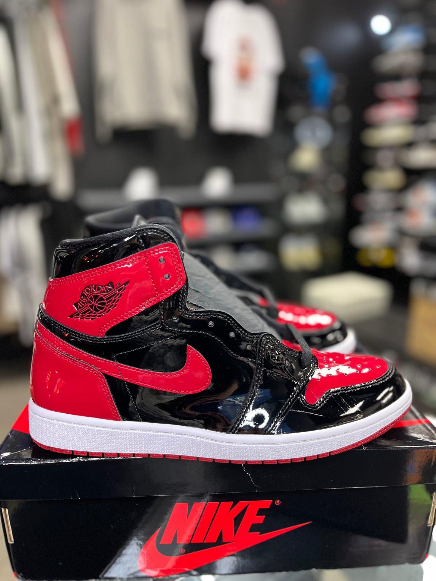 Jordan 1 “Patent Bred” Size 12