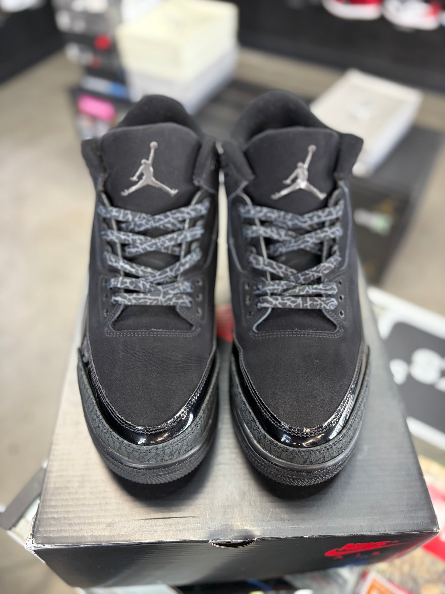 Jordan 3 “Black Cat” Size 12