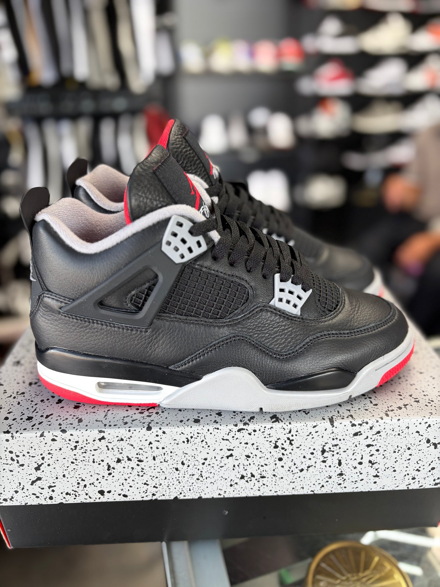 Jordan 4 “Bred Reimagined” Size 8.5