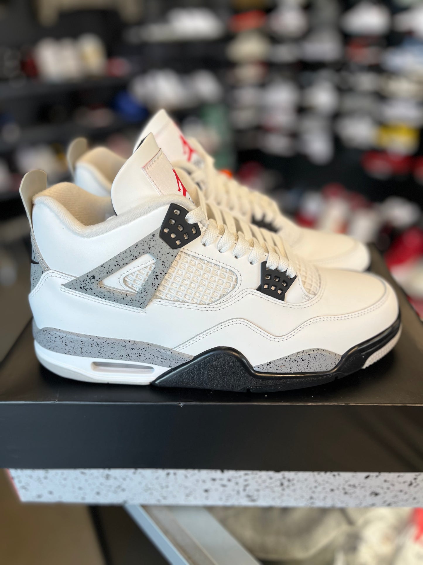 Jordan 4 “White Cement” Size 9.5