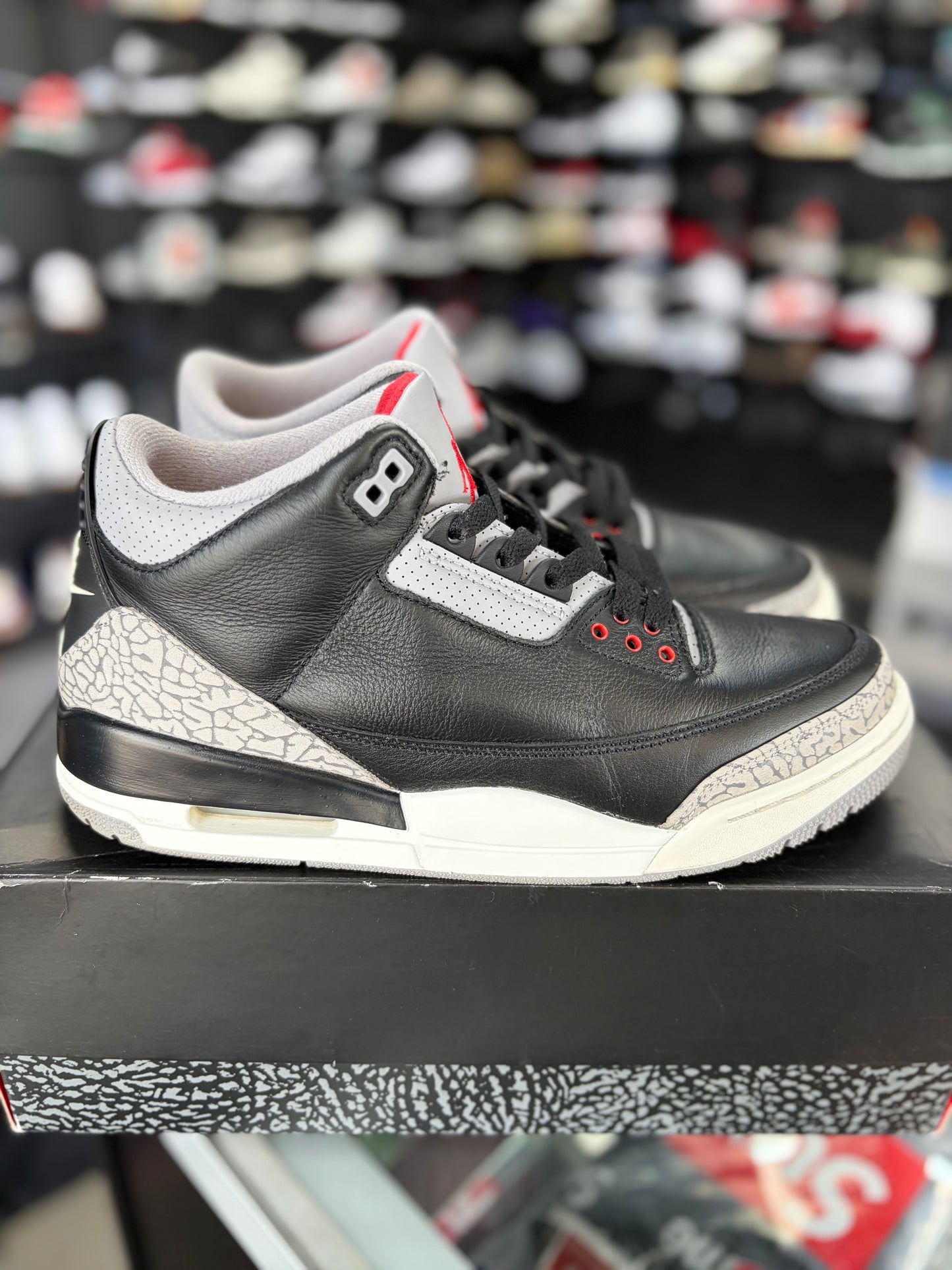 Jordan 3 “Black Cement” Size 9