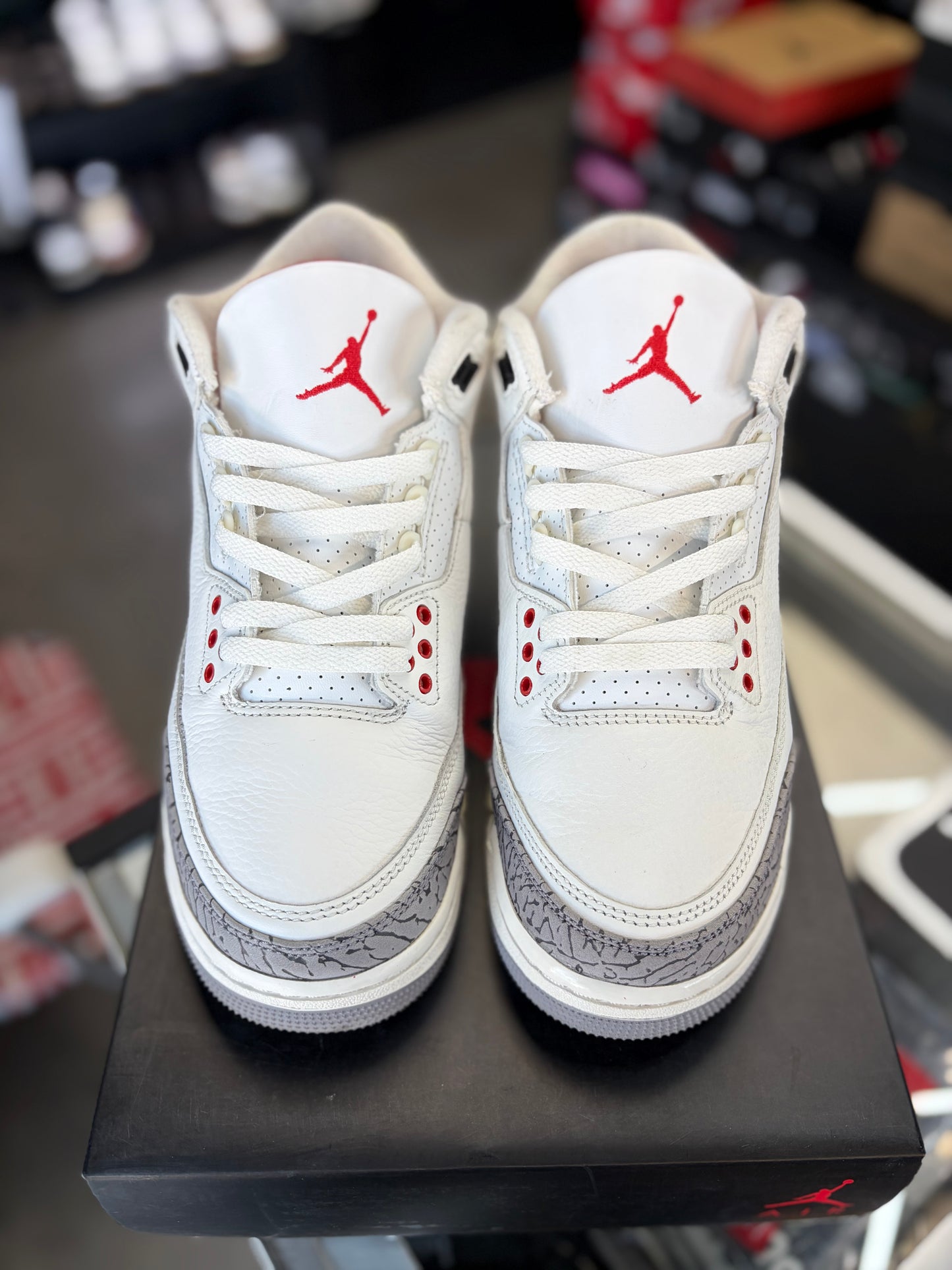 Jordan 3 “White Cement Reimagined” (Gs) Size 7y/8.5w