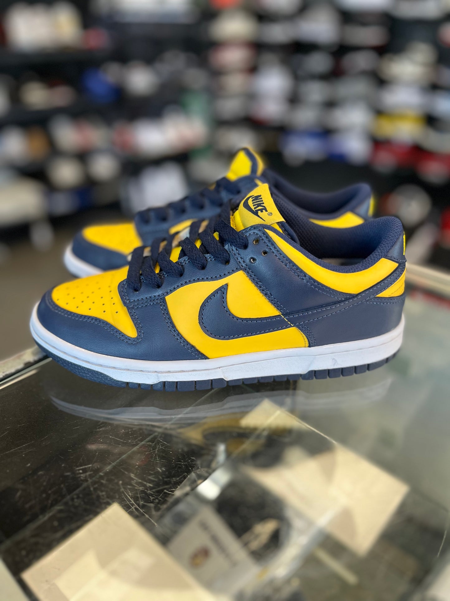 Nike Dunk Low “Michigan” Size 5y / 6.5w