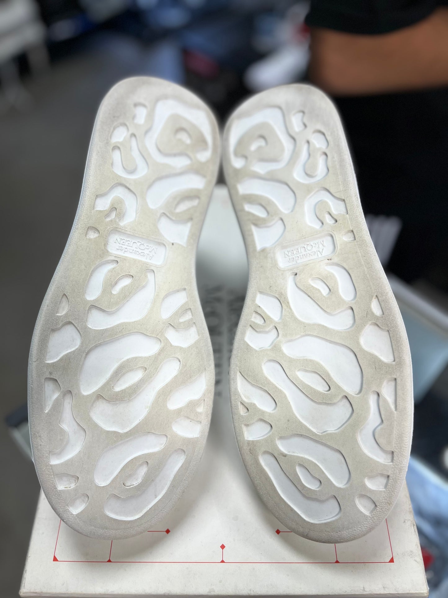 Alexander McQueen “Black/White Sole” Size 42EU