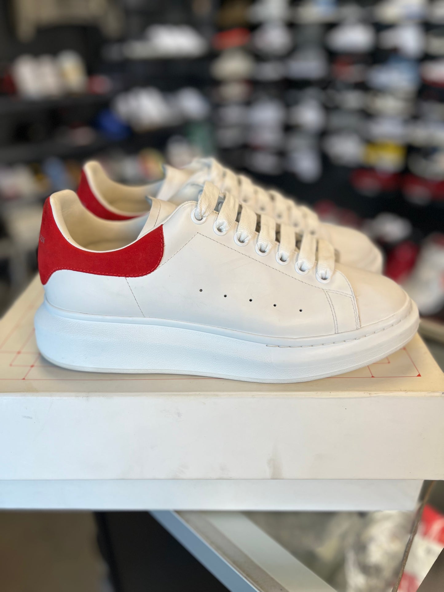 Alexander McQueen “White/Red” Size 42EU