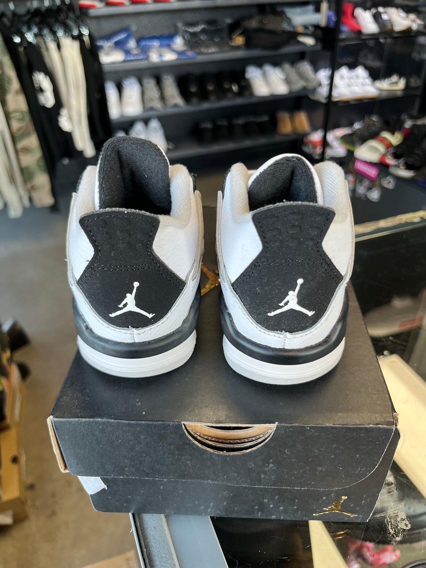 Jordan 4 “Military Black” (TD) Size 9c