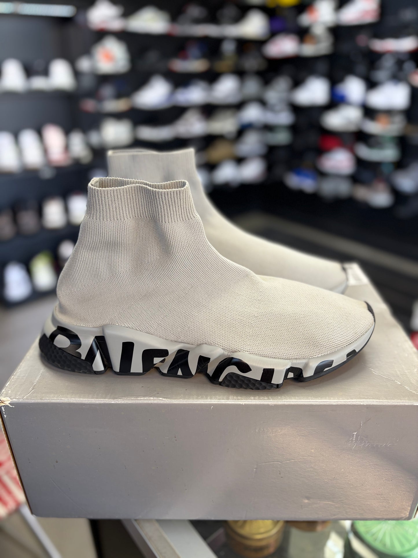 Balenciaga Speed Runner “Graffiti Grey” Size 44EU