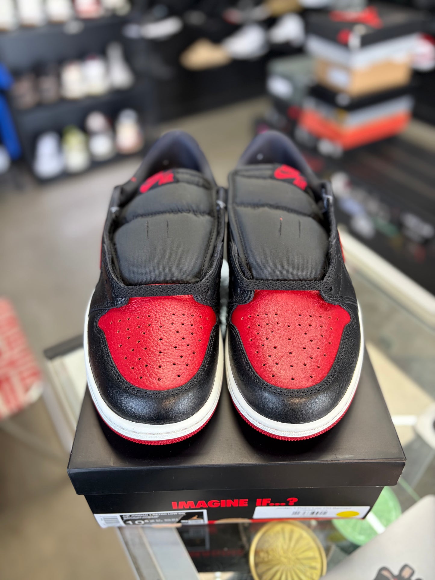 Jordan 1 Low “Banned” Size 10.5