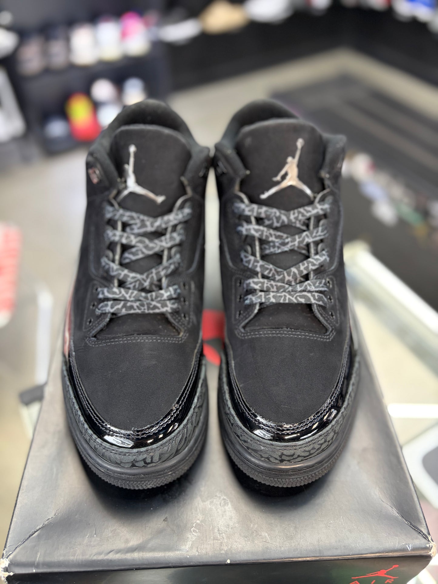 Jordan 3 “Black Cat” Size 9