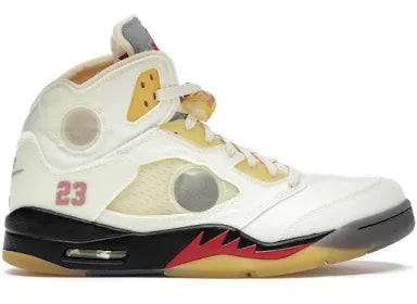 Jordan 5 x Off White “Sail” Size 13