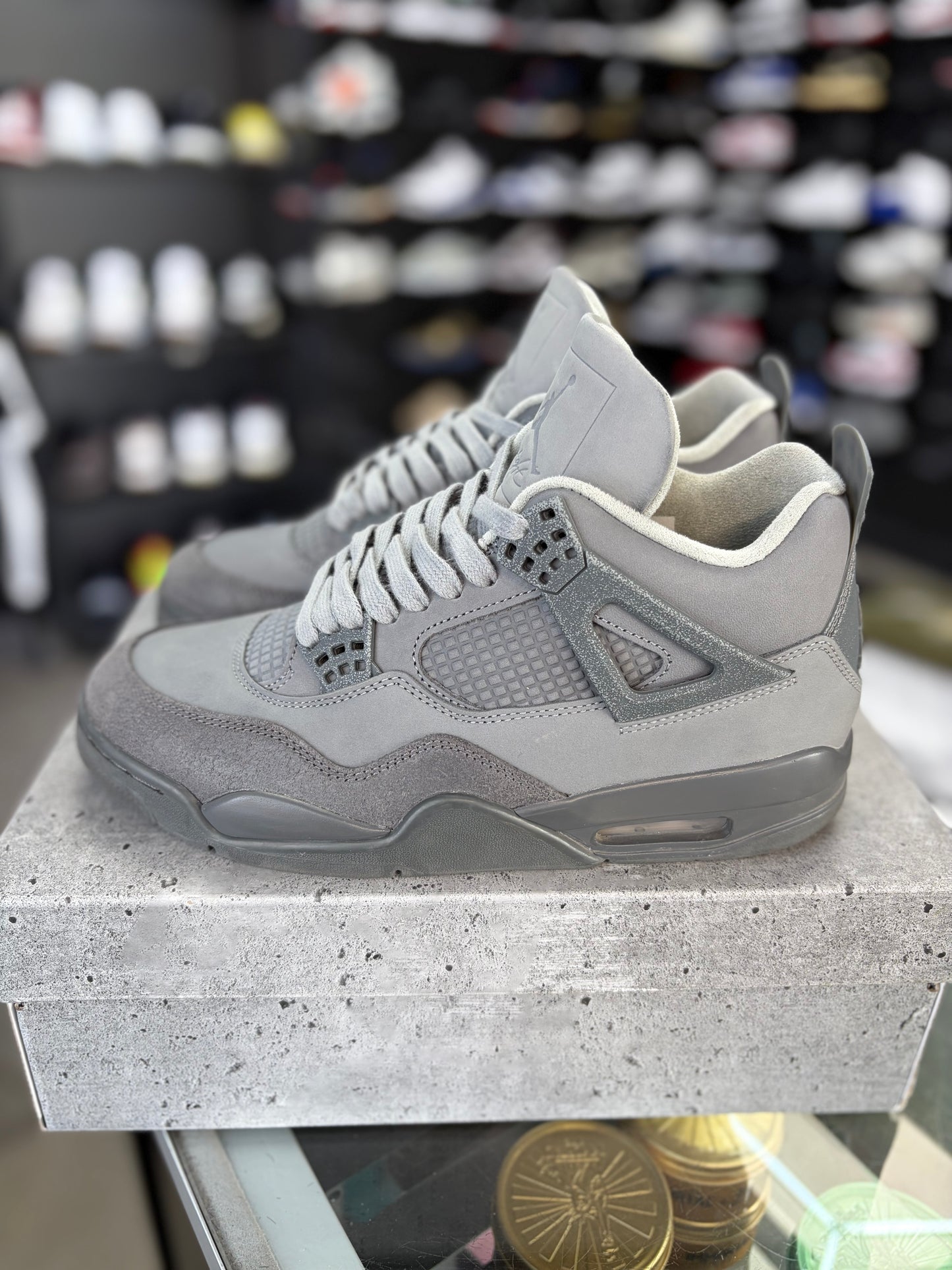 Jordan 4 “Wet Cement” Size 8.5