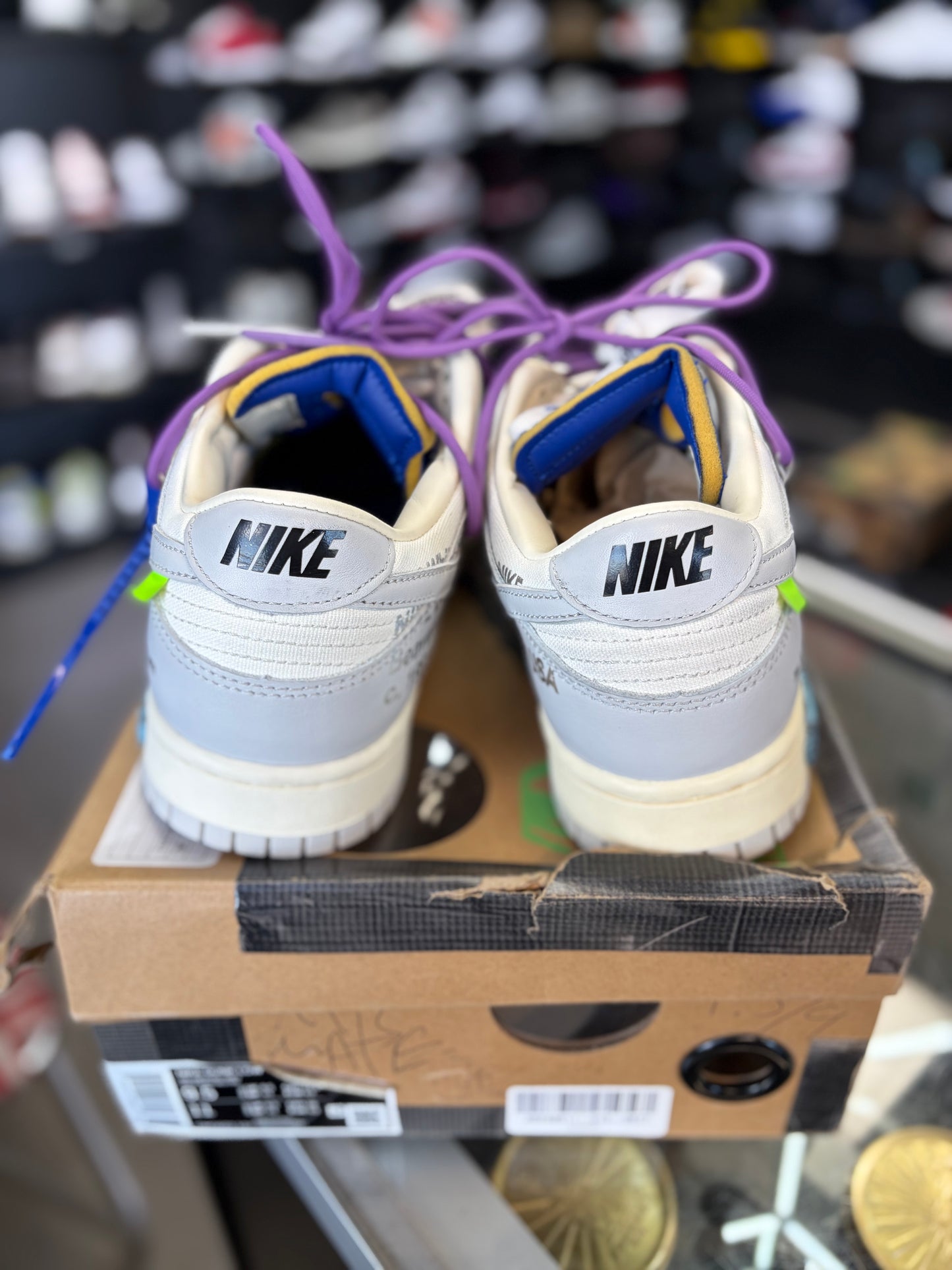 Nike Off White Dunk “Lot 48” Size 9.5