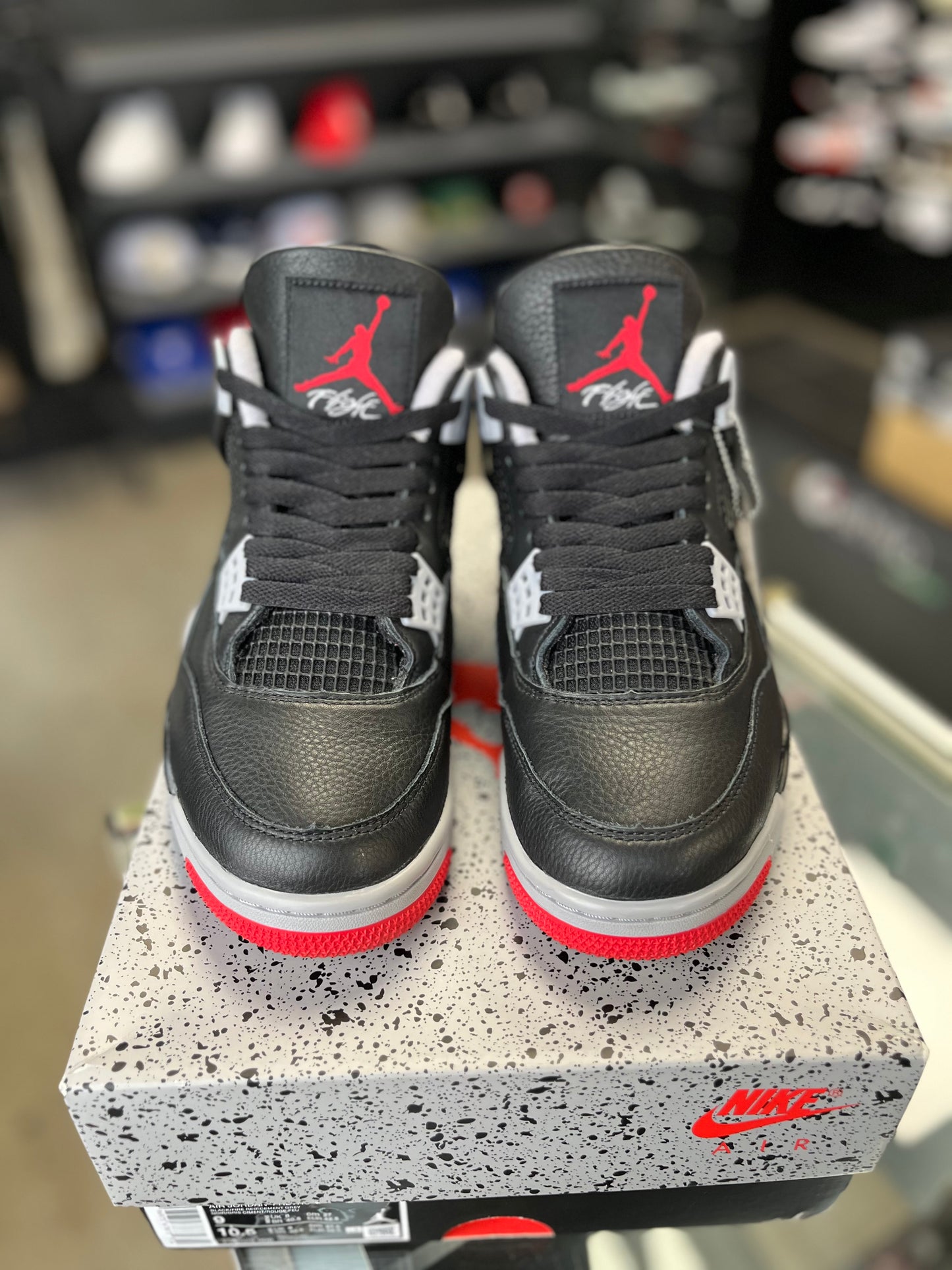 Jordan 4 “Bred Reimagined” Size 9