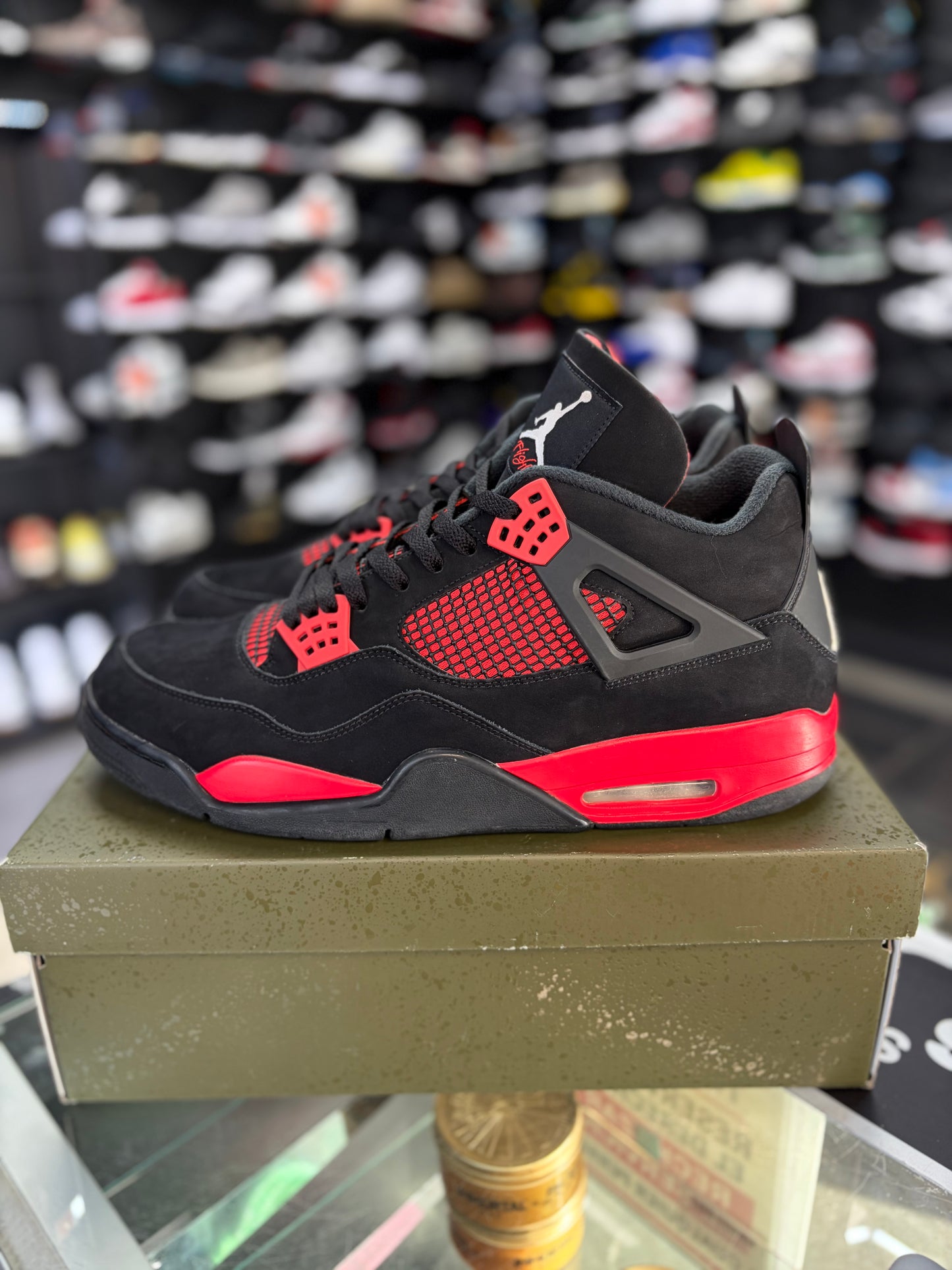 Jordan 4 “Red Thunder” Size 15