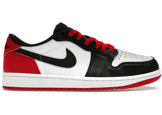 Jordan 1 Low “Black Toe” Size 9