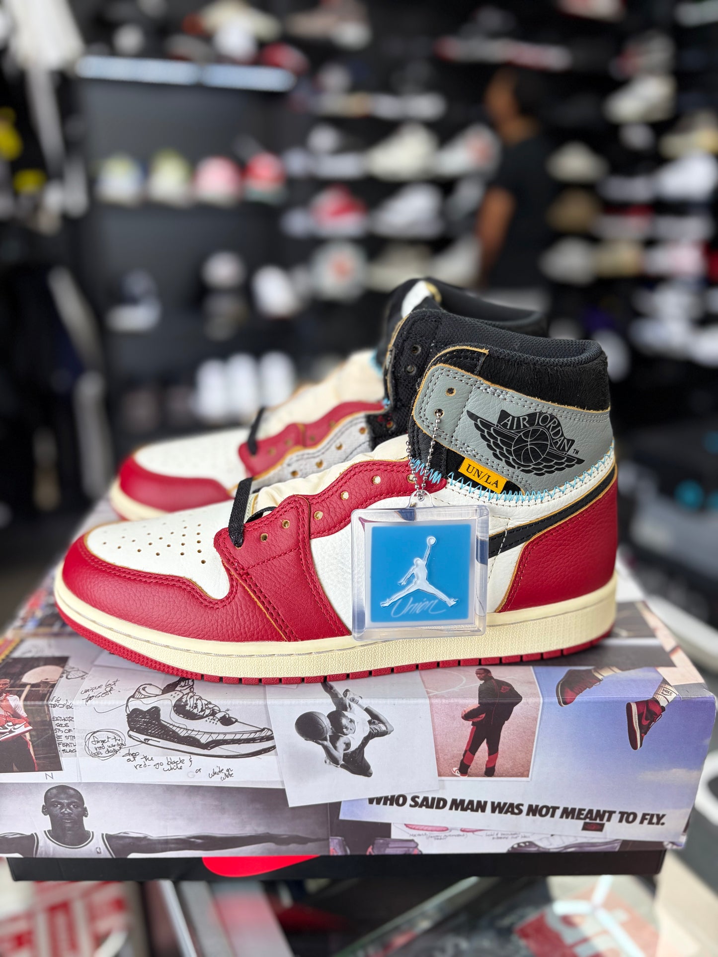 Jordan 1 Union La “Chicago Shadow” Size 9.5
