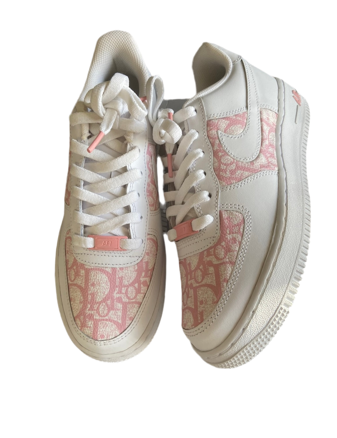 Custom Air Force 1 “Pink Dior”