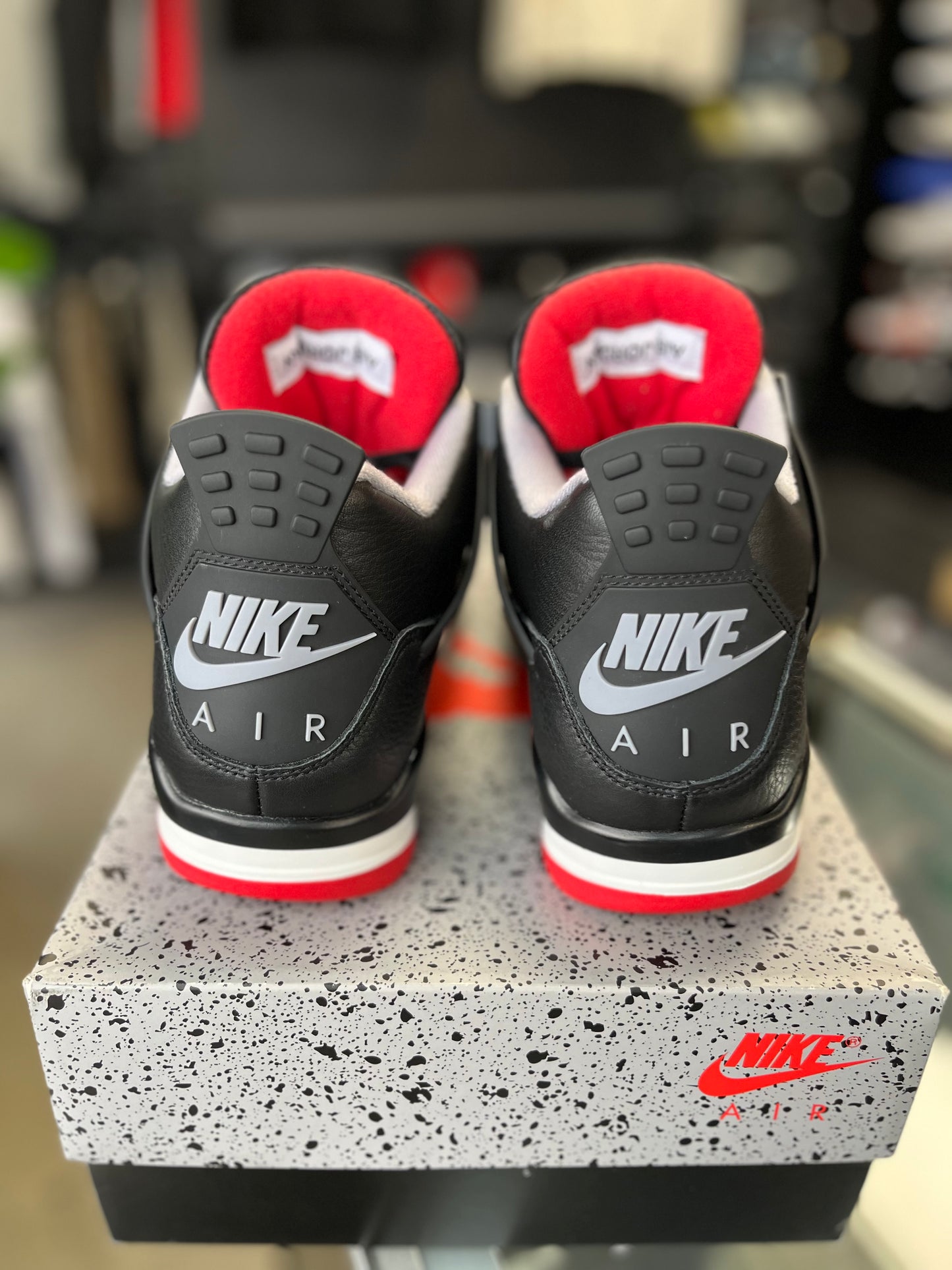 Jordan 4 “Bred Reimagined” Size 9