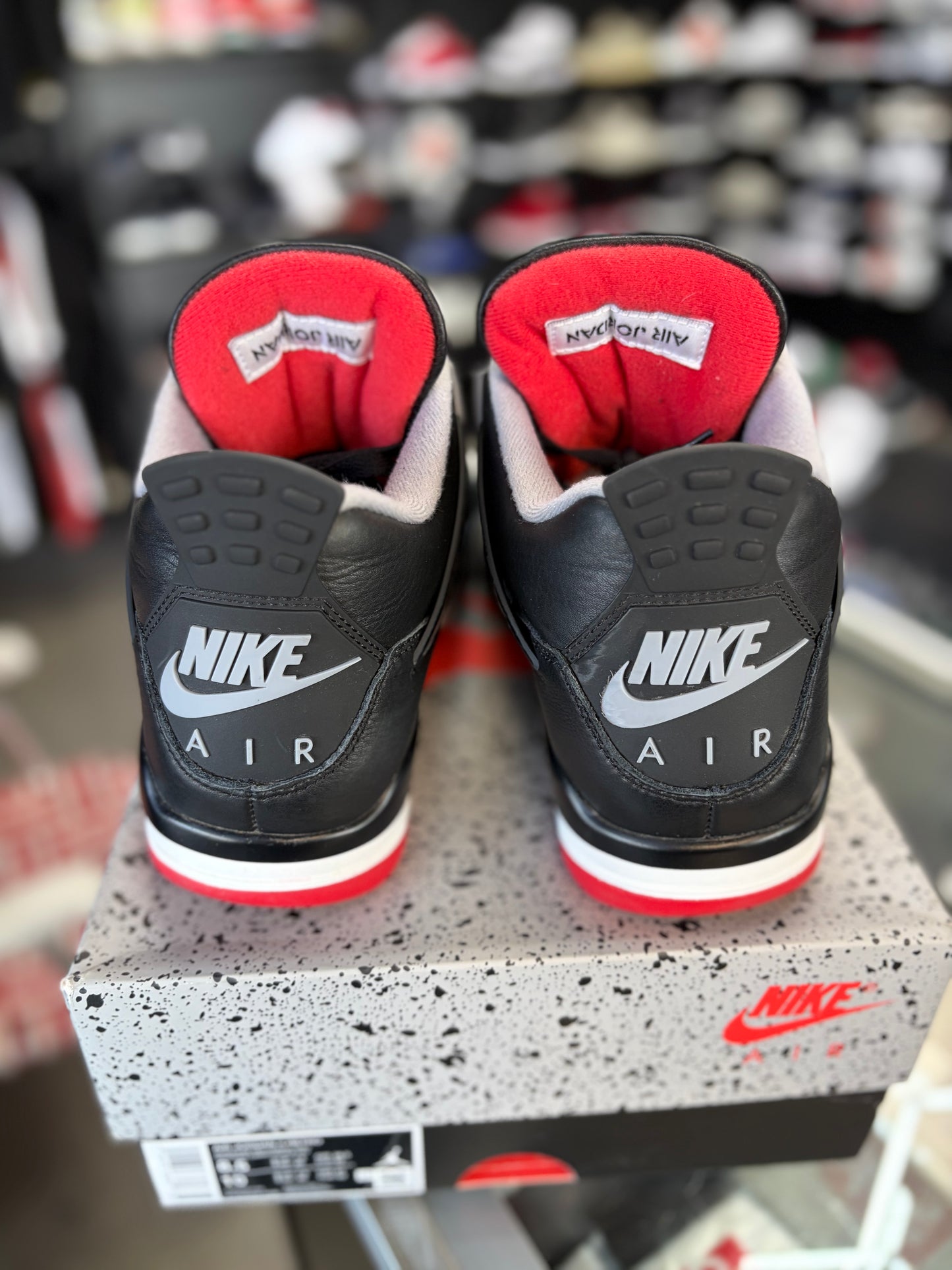 Jordan 4 “Bred Reimagined” Size 8.5
