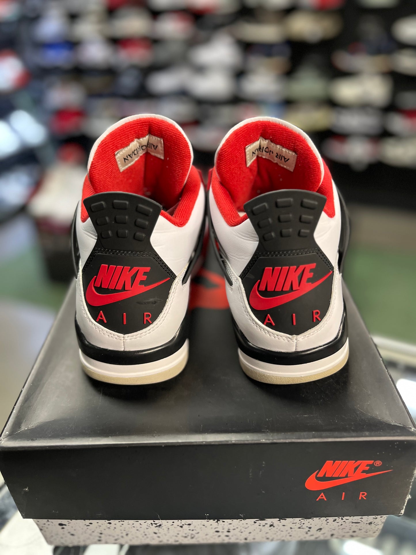 Jordan 4 “Fire Red” Size 9.5