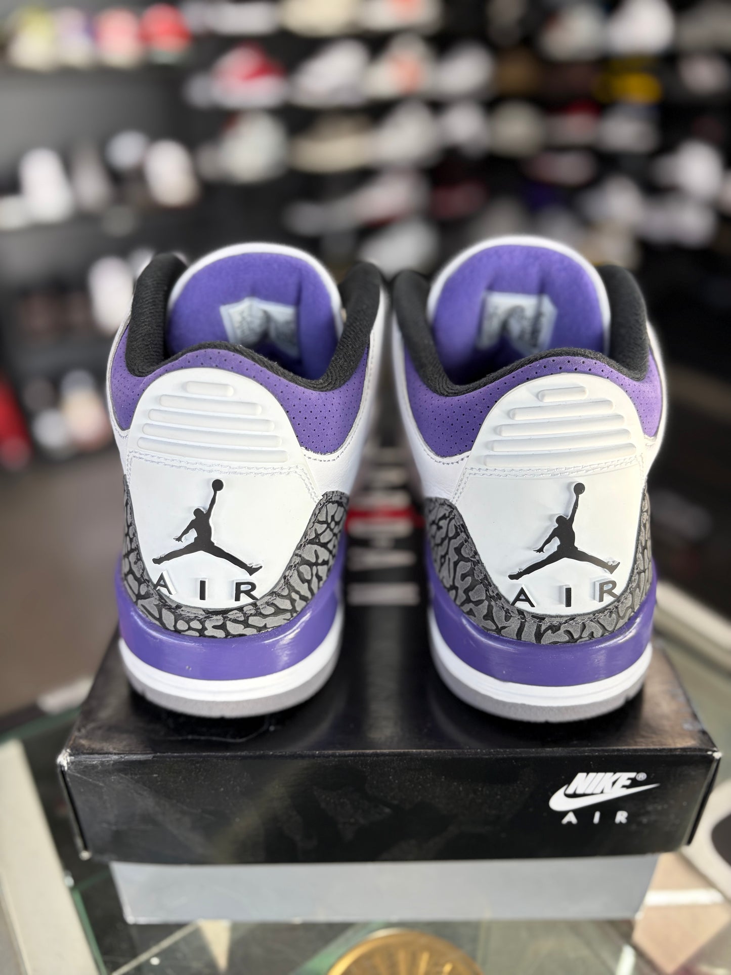 Jordan 3 “Dark Iris” Size 9
