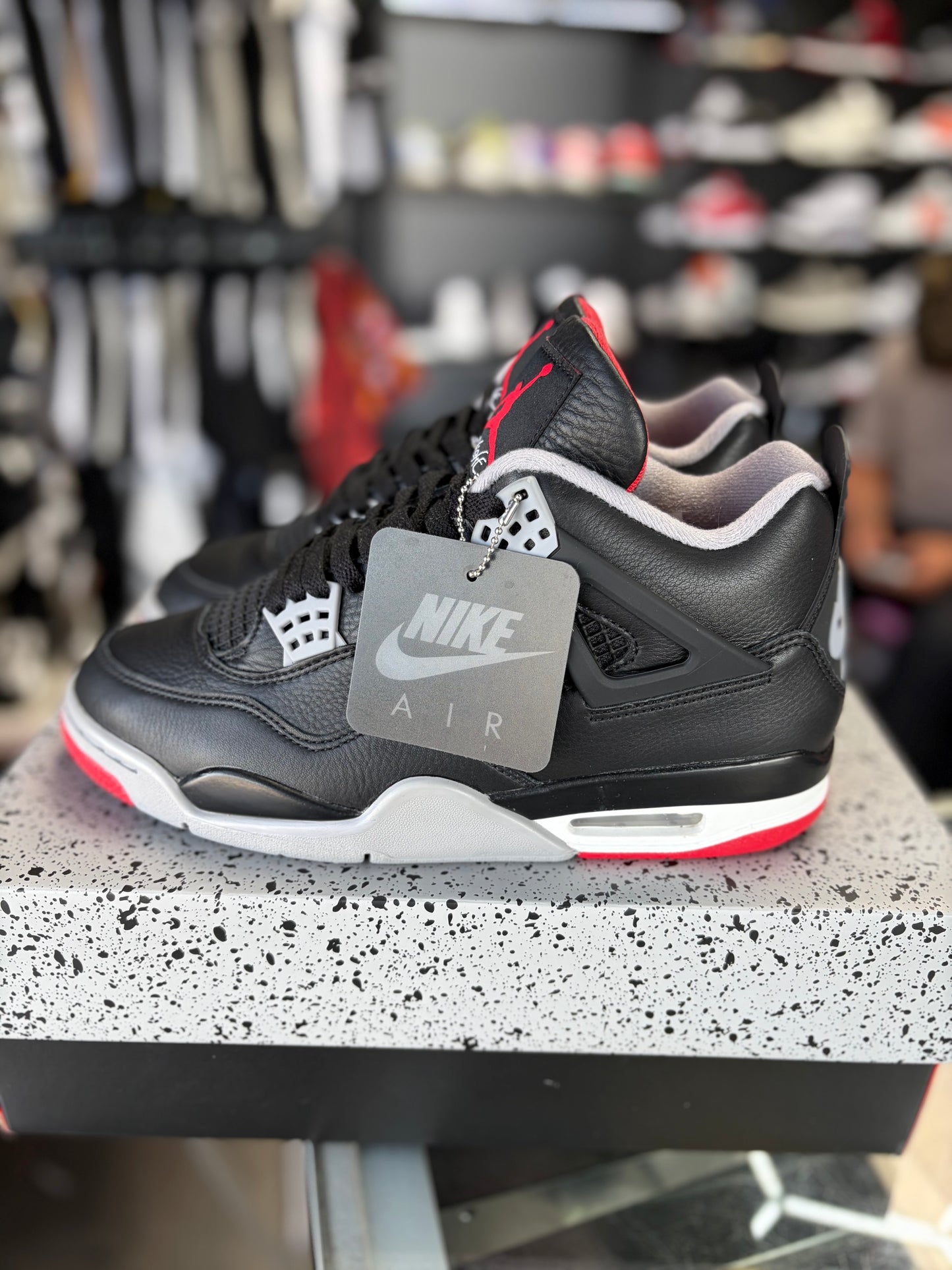 Jordan 4 “Bred Reimagined” Size 8.5