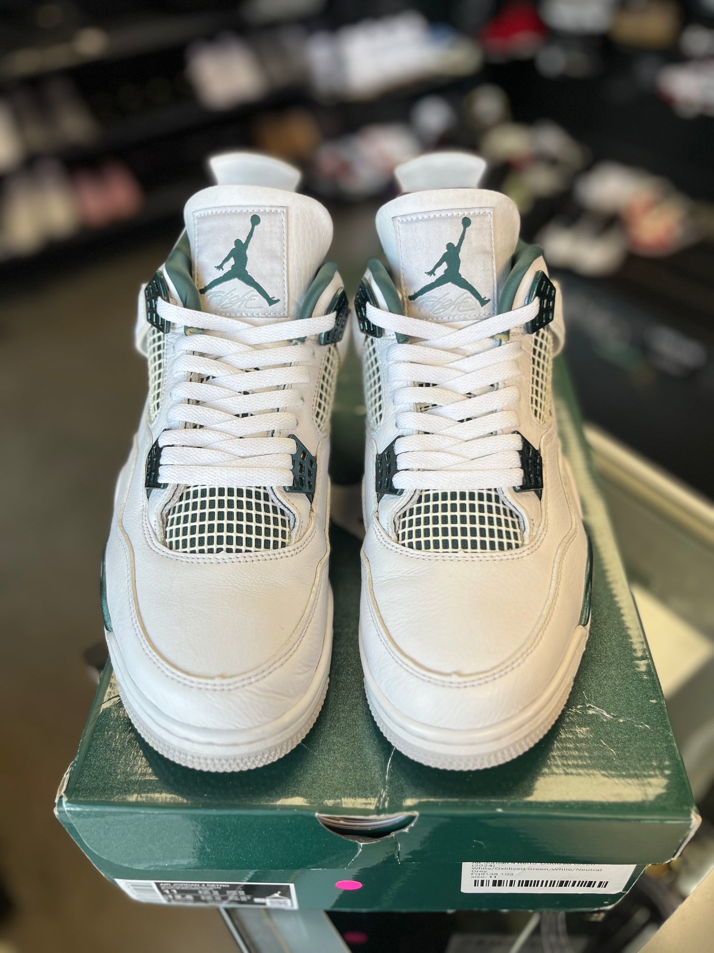 Jordan 4 “Oxidized Green” Size 11