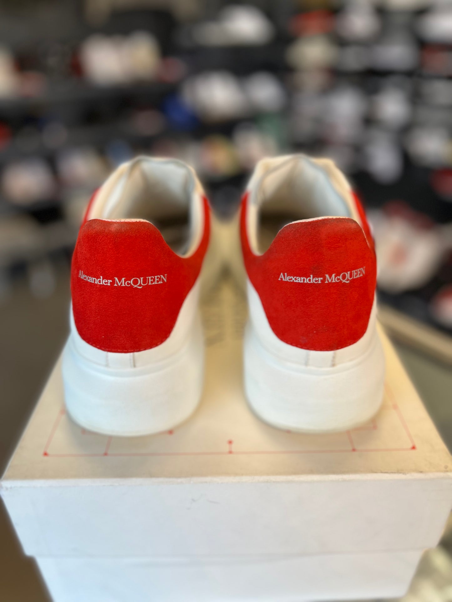 Alexander McQueen “White/Red” Size 43EU
