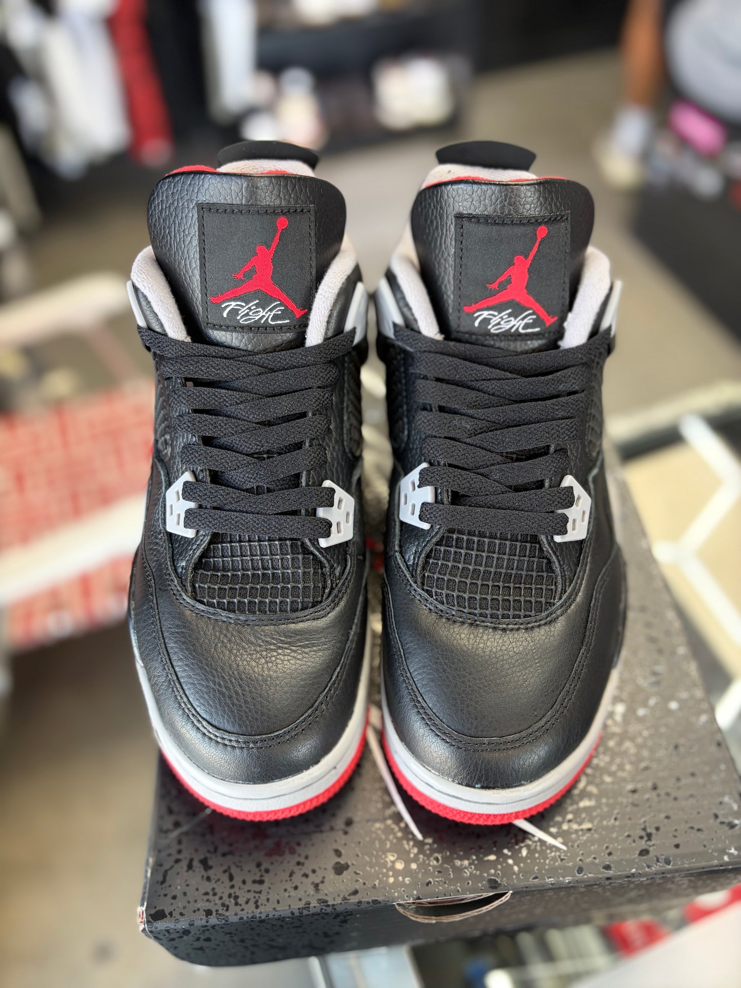 Jordan 4 “Bred Reimagined” (Gs) Size 7y/8.5w